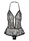 Empress Mimi Women's Black Swan Maidens Bodysuit In Black