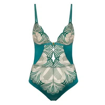 Empress Mimi Women's Green Queen Of Cups Bodysuit