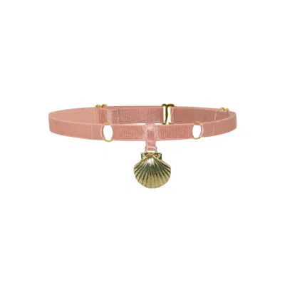 Empress Mimi Women's Venus Pink Choker With Shell Detail