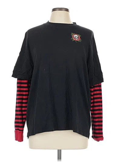 Pre-owned Empyre 3/4 Sleeve T-shirt In Black
