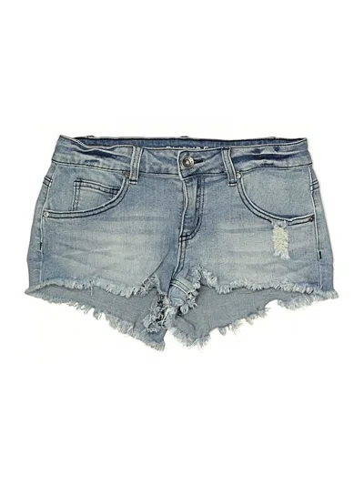 Pre-owned Empyre Denim Shorts In Blue