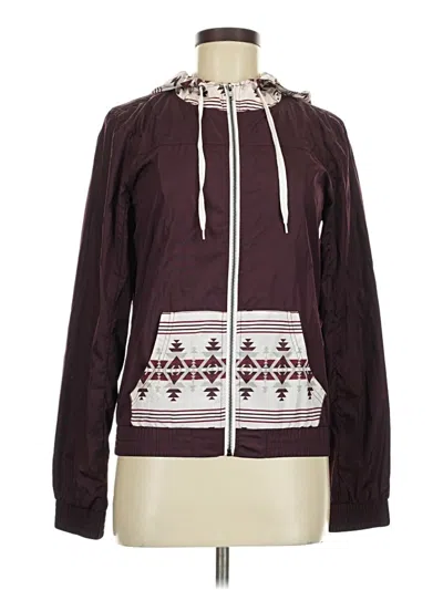 Pre-owned Empyre Jacket In Burgundy