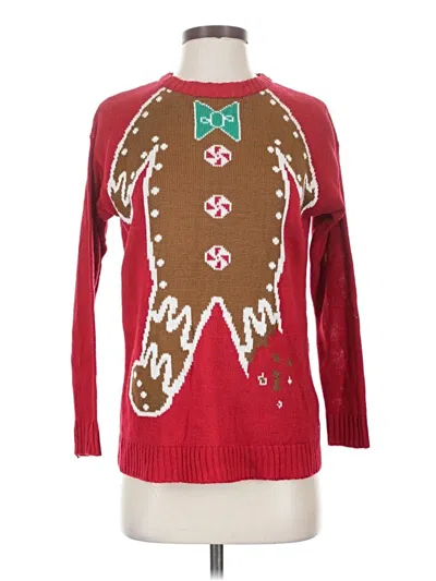 Pre-owned Empyre Pullover Sweater In Red