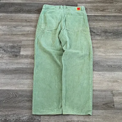 Pre-owned Empyre X Jnco Empyre Sage Green Corduroy Baggy Wide Leg Skater Pants