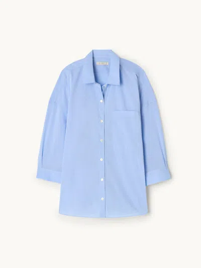 E.m.reitz Baker's Apprentice Shirt L In Blue