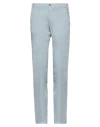 Em's Of Mason's Man Pants Light Blue Size 32 Cotton, Elastane In Blue