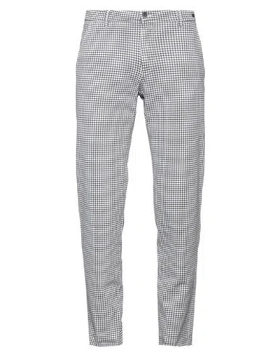 Em's Of Mason's Man Pants Navy Size 36 Cotton, Elastane In Navy Blue