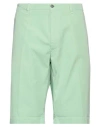 Em's Of Mason's Man Shorts & Bermuda Shorts Light Green Size 28 Cotton In Green