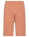 Em's Of Mason's Man Shorts & Bermuda Shorts Rust Size 40 Cotton In Red