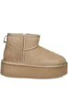 Emu Australia 50mm Stinger Micro Flatform Boots In Brown