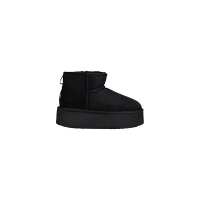 EMU AUSTRALIA BLACK LEATHER BOOT
