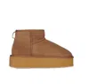 Emu Australia Stinger Platform In Tan In Animal Print