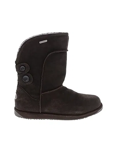Pre-owned Emu Australia Boots In Brown