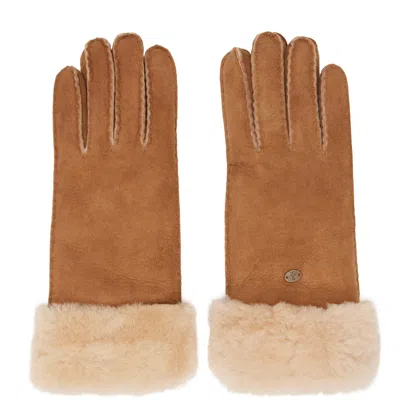 Emu Australia Brown Apollo Bay Gloves In Multi