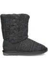 Emu Australia Women Bartle Cozy Knit Boot In Dark Grey In Gray