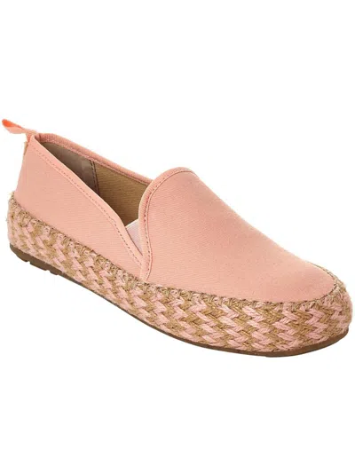 Emu Australia Gum Mix Womens Canvas Loafers In Pink