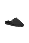 Emu Australia Men's Platinum Yamba Scuff Slipper In Black In Black