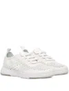 Emu Australia Perforated Lace-up Sneakers In White