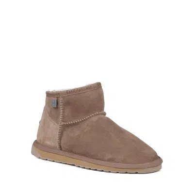 Emu Australia Platinum Slim Darling In Mushroom In E012 Chestnut