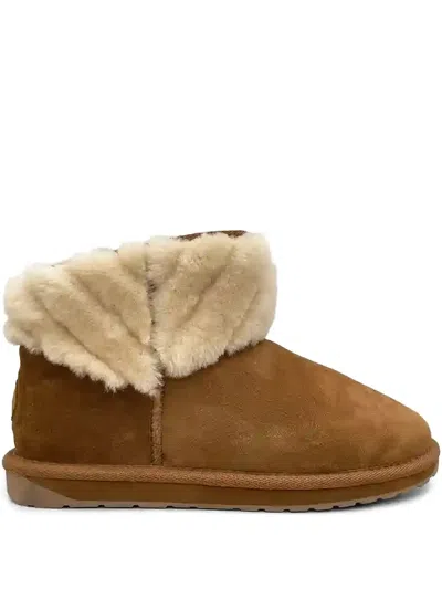 Emu Australia Pyke Ankle Boots In Brown