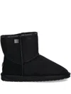 Emu Australia Sheepskin-lined Ankle Boots In Black