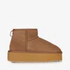 Emu Australia Stinger Platform In Tan In Multi