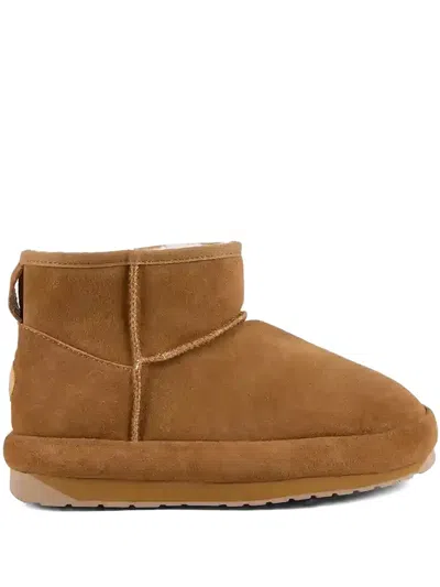 Emu Australia Suede Ankle Boots In Multi