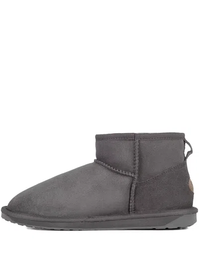 Emu Australia Suede Ankle Boots In Gray