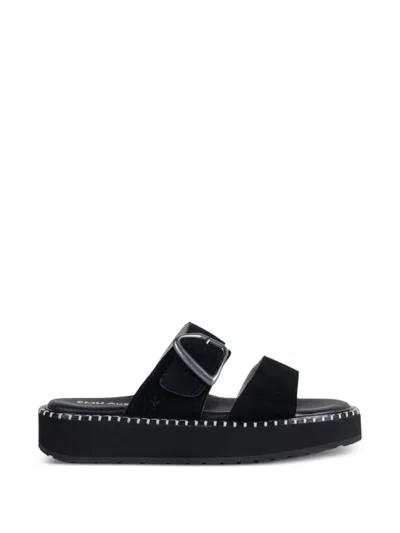Emu Australia Suede Slides In Multi