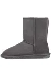 Emu Australia Suede Slip-on Boots In Gray