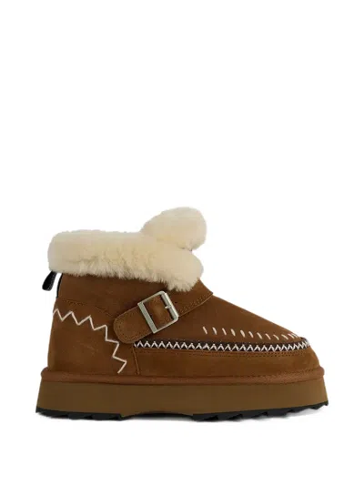 Emu Australia Sunnie Ankle Boots In Brown