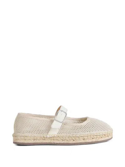 Emu Australia Tess Flat Espadrilles In Neutral