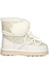 Emu Australia Waddi Lace-up Leather Boots In Neutral