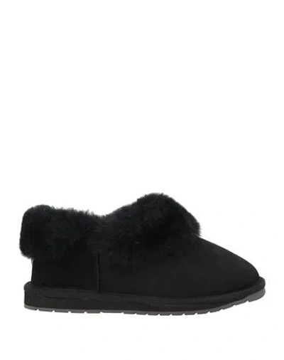 Emu Australia Woman Ankle Boots Black Size 6 Shearling