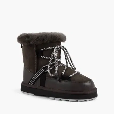 Emu Australia Women's Blurred Boot In Olive In Black