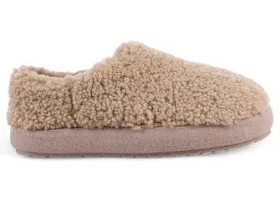 Pre-owned Emu Australia Women's  Aston Slipper Sneakers In Mushroom In Brown