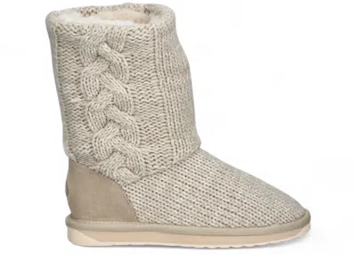 Pre-owned Emu Australia Women's  Bartle Boot Sneakers In Macademia In Brown
