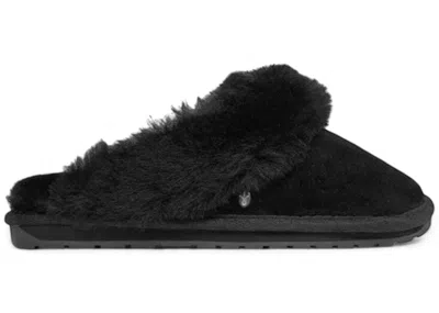 Pre-owned Emu Australia Women's  Jolie Slipper Sneakers In Black