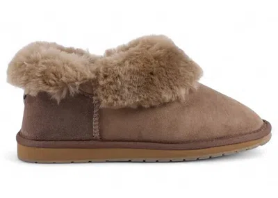 Pre-owned Emu Australia Women's  Platinum Mintaro Boot Sneakers In Mushroom In Brown