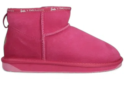 Pre-owned Emu Australia Women's  Stinger Micro Boot Barbie Sneakers In Pink