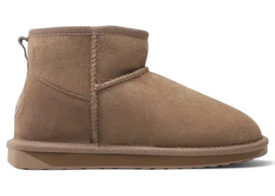 Pre-owned Emu Australia Women's  Stinger Micro Boot Sneakers In Camel In Brown