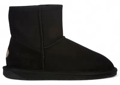 Pre-owned Emu Australia Women's  Stinger Mini Boot Sneakers In Black