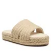 Emu Australia Women's Fern Slide Sandal In Natural In Beige