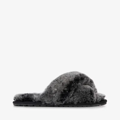 EMU AUSTRALIA WOMEN'S MAYBERRY FROST SLIPPER IN BLACK