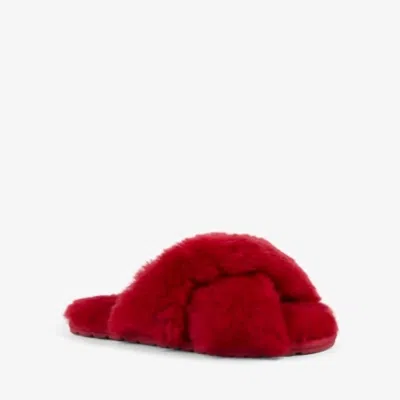 Emu Australia Women's Mayberry Slide In Cherry/cerise In Red