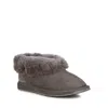 Emu Australia Platinum Albany In Charcoal In Pink