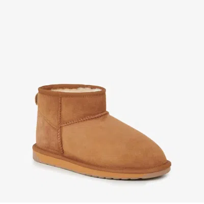 Emu Australia Women's Stinger Micro Ankle Boots In Chestnut In Orange