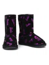 Emu Barbie Logo Boots In Black