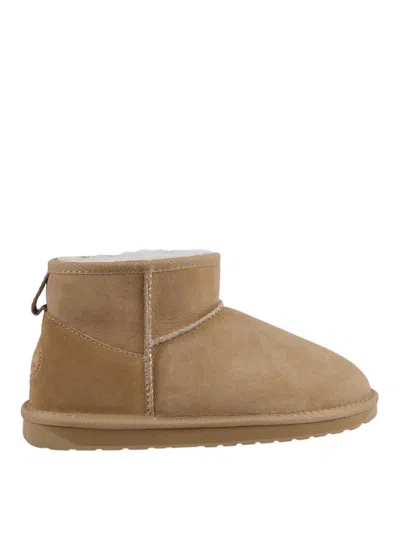 Emu Beige Boots In Brown