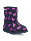 Emu Rainbow Unicorn Slip-on Boots In Blue